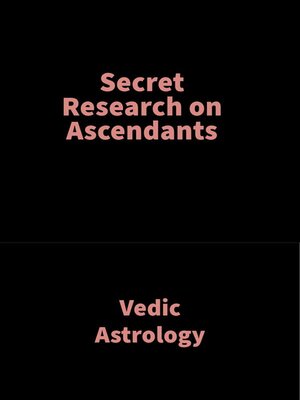 cover image of Secret Research on Ascendants